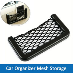 Car Mesh Storage Bag Universal Elastic Interior Organizer