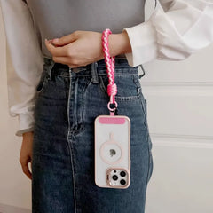 IN Korea Universal Braided Short Mobile Phone Lanyard Strap Hanging Chain Ring Cord with detail view
