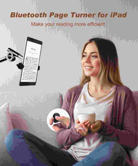 Bluetooth Scrolling Ring Remote | Wireless Camera Shutter and Media Control for iOS an close-up view