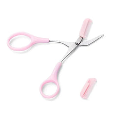 1/3PCS Eyebrow Trimmer Makeup Tools Stainless Steel Eyebrow Scissors with Comb Hair R alternate view