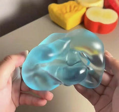 Green Apple Stress Ball | Squeeze Toy for ADHD Autism Slow Rebound Fidget Sensory Toy detail view