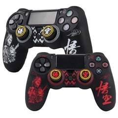 PS4 Controller Silicone Cover | Soft Protective Skin with Joystick Grips