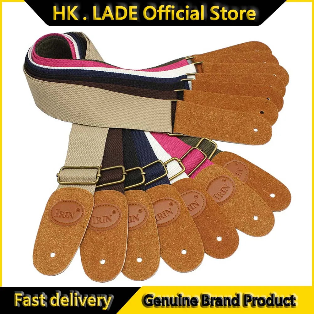 Guitar Strap Multi-Color Guitar Belts Adjustable Pure Cotton Guitar Straps for Bass Acoustic Electri