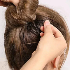 5/6/7cm U-Shaped Wavy Hair Clips Bobby Pin Barrette Salon Grip Black Metal Hairpins DI close-up view