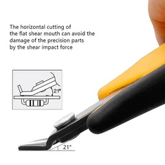 Long Nose Wire Cutters | Precision Cutting Pliers close-up view