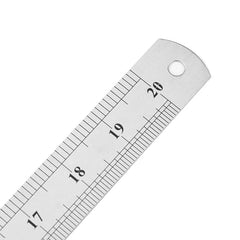 Metal Straight Ruler Stainless Steel Ruler Stationery Drafting Supplies Hand Tools Preci detail view