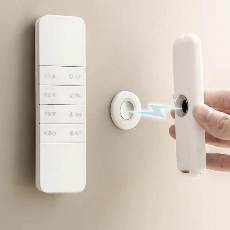 Holder Wall Mount Adhesive TV/Air Conditioner Remote Control Holder