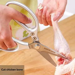 Stainless Steel Kitchen Scissors for Cutting Chicken Bones | Heavy Duty Poultry Shear alternate view