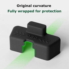 Silicone Car OBD Port Cover Lock close-up view