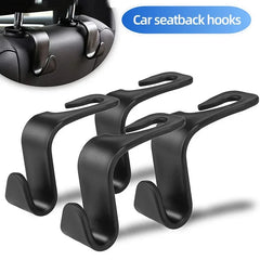 Car Seat Headrest Hooks Back Seat Organizer ABS 8 Pcs alternate view