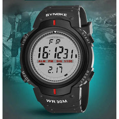 SYNOKE Men Electronic Watch Sports For Men Waterproof Luminous Multi Function Outdoor alternate view