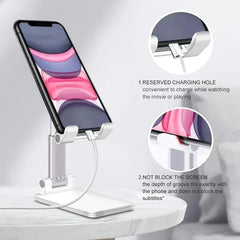 Desk Phone Holder Stand For iPhone iPad Xiaomi Adjustable Tablet Stand detail view