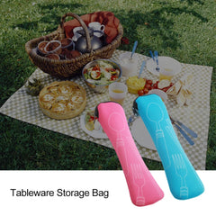 Portable Cutlery Bag | Travel Storage Pouch for Fork and Spoon alternate view