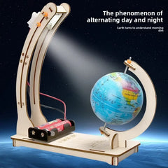 Kids Science Toys Day Night Alternation Globe Funny Teaching Aids Educational Toys DIY Technological
