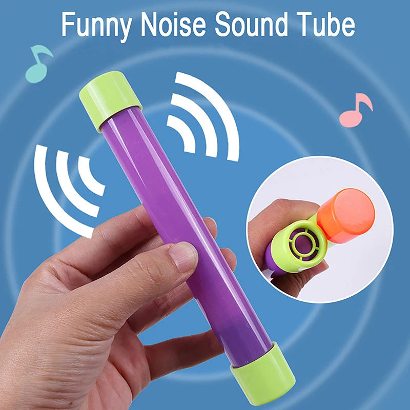 Plastic Tube Shake Farting Tube Tricky Prank Kids Toys Funny Noise Sound Tube Toys Noise Maker Toys
