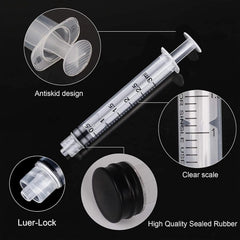 Glue Applicator Syringe Set with Blunt Tip Needle and Cap alternate view