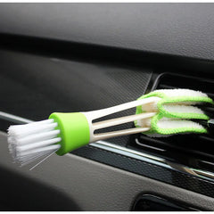 2-in-1 Car Air Vent Cleaning Brush | Multi-Purpose Interior Dust Tool detail view