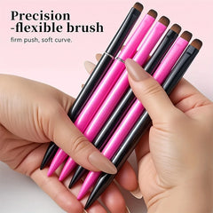 3 in 1 New French Nail Brush,with Multi-function Brush Head-Fine Nail Brush,Suitable f close-up view