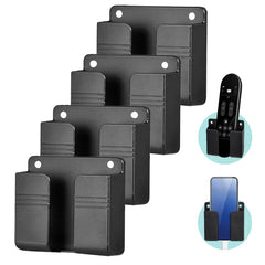 1-4pcs Wall Mounted Storage Box Multifunction Punch Free Organizer TV Remote Control alternate view