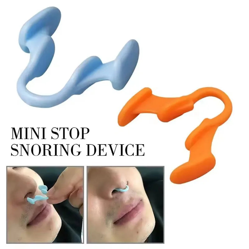 Stop Snoring Nose Clip Set | Anti-Snoring Silicone Nasal Dilator for Better Sleep