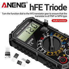 ANENG SZ308 1999 Count Digital Multimeter | High-Precision AC/DC Tester detail view
