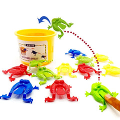 5-20pcs Jumping Frog Bounce Fidget Toys For gift Novelty Pressing Funny Bouncing Frog alternate view