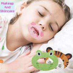 Children Anti-Snoring Stickers | 30-Pack Mouth Breathing Correction Patches for Kids close-up view