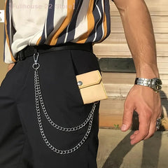 【MAX-22】1Pcs 2/3Layer Punk Hip-hop Long Metal Belt Chain Fashion Trousers Pant Waist alternate view