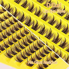 120 Pcs Eyelash Clusters | DIY Natural Wispy Lashes for Home Use alternate view