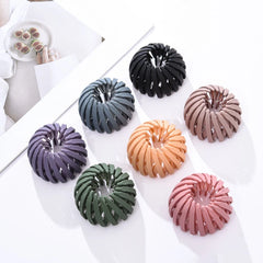 Magic Hair Pins Clips Bird Nest Shaped Hair Holder Matte Hair Ring Ball Head High Ponytail Hair Device Women Hair Accessories