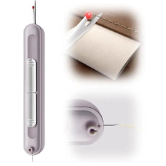 2 In 1 Upgraded Seam Ripper Needle Threader Seam Ripper Double End Design Colorful Sew close-up view