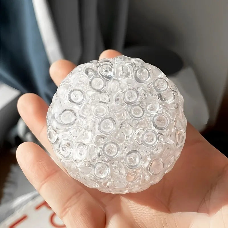 Squishy Balls Ice Beads Squeeze Toy Super Soft Mochi Fidget Toys Slow Rebound Toy for Friend Anxiety