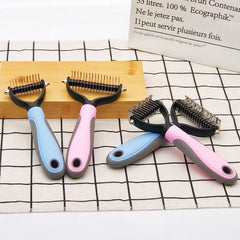 New Professional Pet Cat Hair Removal Comb Brush Dog Grooming Shedding Tools Puppy Ha alternate view