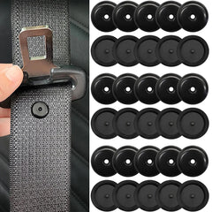 10 PCS Car Seatbelt Buckle Car Seat Belt Stop Button Clips Seatbelt Adjuster Fastener Retainer Rivet