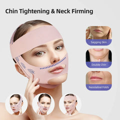 Face Slimming Bandage | V Line Shaper for Cheek and Chin Lift close-up view