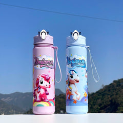 A Unicorn Straw Cup, Cute and Portable, with a Large Capacity, Especially Suitable fo alternate view