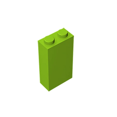 Gobricks GDS-1405 Brick 1 x 2 x 3 | Compatible Building Block for DIY alternate view
