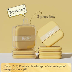 Butter Puff Air Cushion Biscuit Makeup Sponge | Super Soft Liquid Foundation Tool