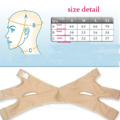 Elastic Face Slimming Bandage | V Line Face Shaper for Chin and Cheek Lift detail view