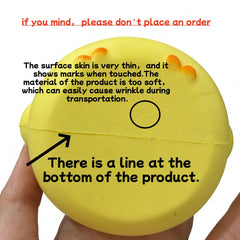 Giant Chick Squishy Toy | Slow Rising Stress Relief Fidget Sensory Toy detail view