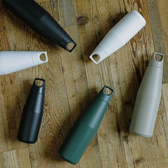 Steel Japanese Style Vacuum Thermos 580/1080ml Double Wall Ice Cooler Home Vacuum Sports detail view