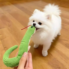 16.5 Inches Dog Toy Snake Interactive Toy Kitten Kick Toy Interactive Pet Toy for Indo close-up view