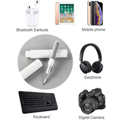 Earphones Cleaning Pen Cleaning Brush Portable Bluetooth Wireless Earphone Camera Clea close-up view