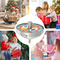Korean Rotating Top Toy 3D Print Gyro Toys Interaction Game Gyroscope Relief Stress Rota detail view