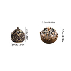 1pc Lotus Incense Holder | Mini Zen Decor Gift alternate view