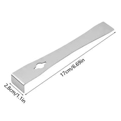 1PC 7-Inch Long Heavy-Duty Stainless Steel Pry Bar Scraper Flat Metal Tool for Automotive Repair And Removal