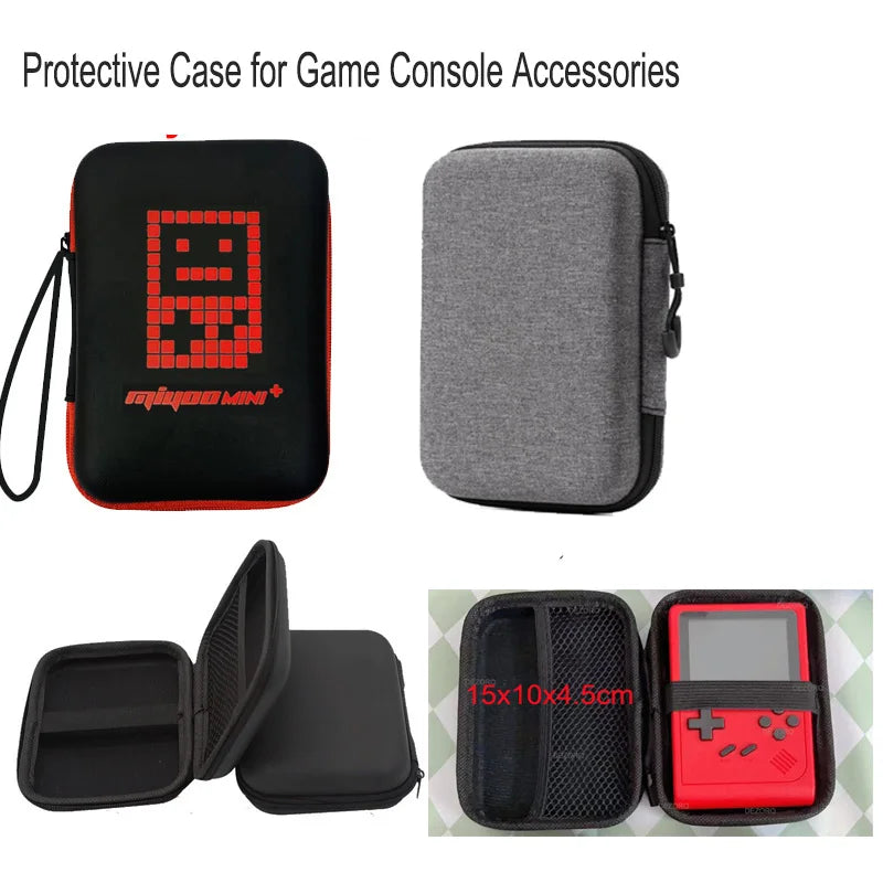 Portable Game Console Storage Case | Hard EVA Protective Travel Bag for R36S, Miyoo Mini Plus, RG35X