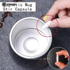 Automatic Self Stirring Magnetic Mug Capsule Cylindrical Magnetic Stirring Rod Non-Corroding Smart M