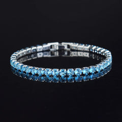 4mm Micro-inlaid Zircon Tennis Bracelet for Women 2025 New Men Bracelet Homme Jewelry alternate view