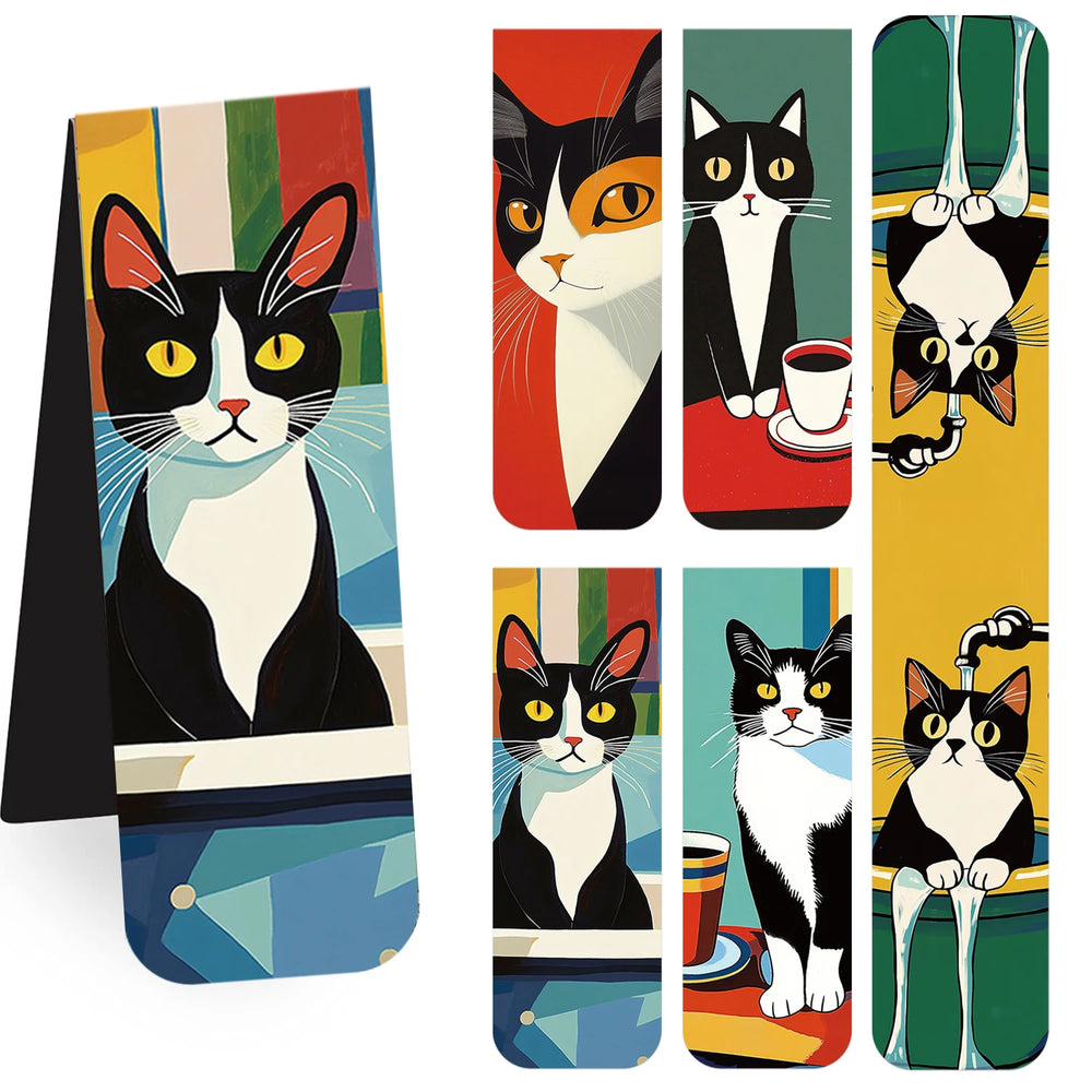 Cat Paw Magnetic Bookmarks Reading Page Holder Stationery Office for Pages Books Readers